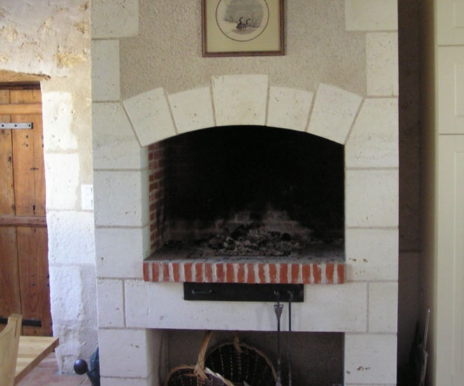 cheminée traditionnelle