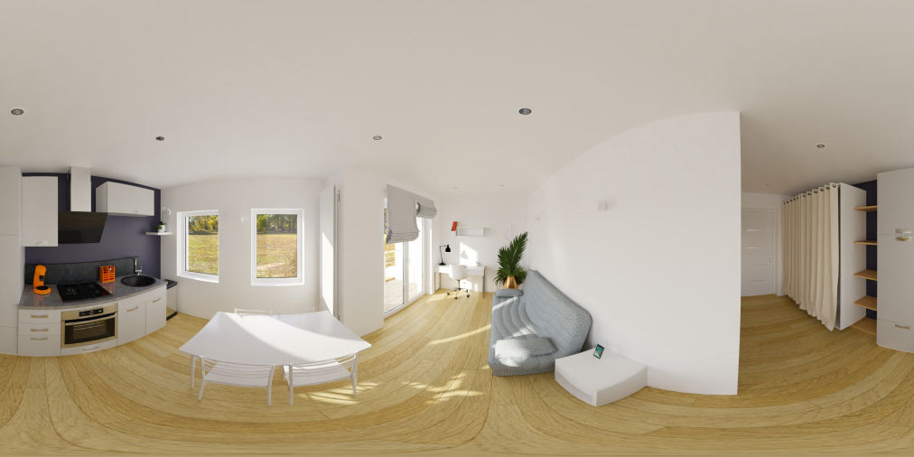 Studio en 360 - Les Loggias du Foix | Blois