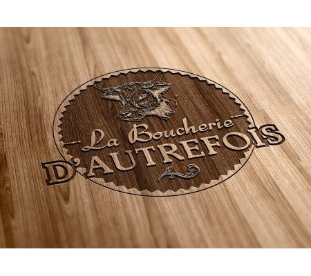 Création du logo de La Boucherie d'Autrefois