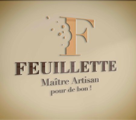 illustration de Création du logo des Boulangeries Feuillette