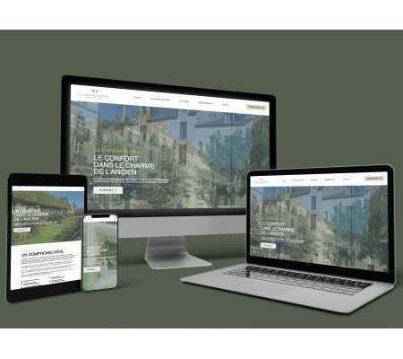 Création du site web lesloggiasdufoix.fr