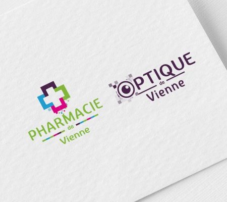 illustration de Logos de Pharmacie et d'Optique de Vienne - Blois