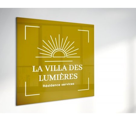 Création du logo de La Villa des Lumières - Cour-Cheverny