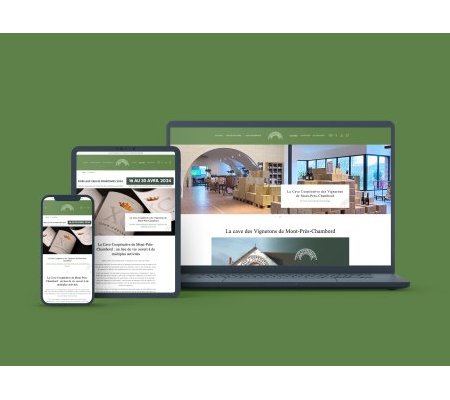 Site web Les Vignerons de Mont-près-Chambord | Mont-près-Chambord