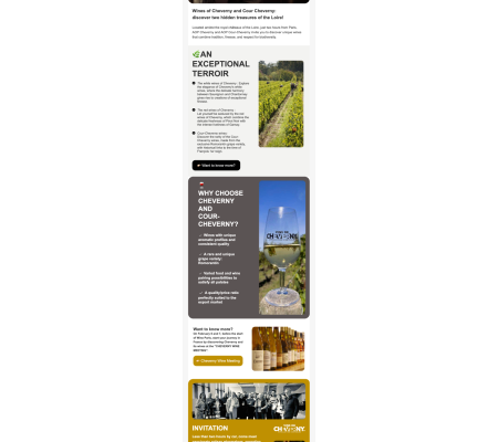 Newletter - emailling cheverny-wine-meeting