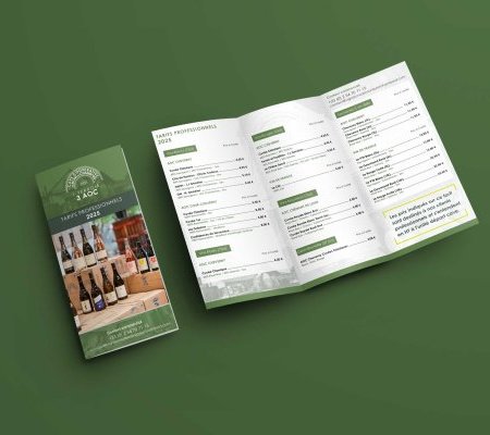 illustration de Dépliant des tarifs professionnels - Mont-près-Chambord