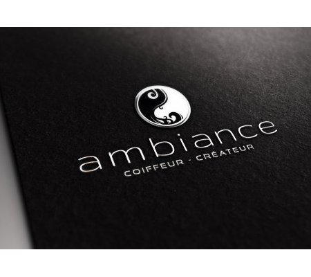 Création du logo d'Ambiance Coiffure