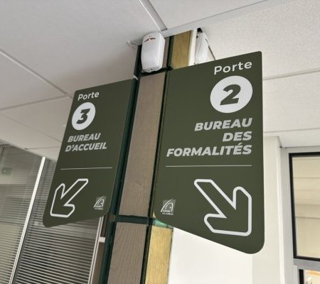 illustration de Signalétique - Ville de Fleury-les-Aubrais