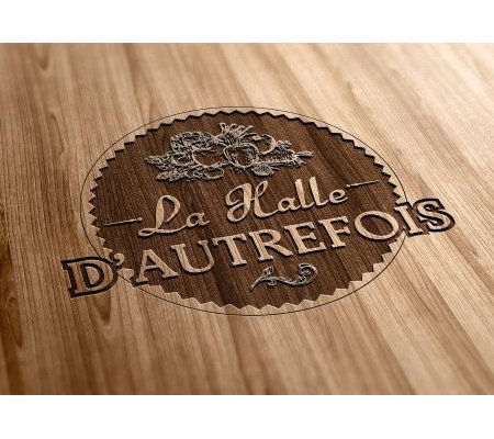 Création du logo de La Halle d'Autrefois