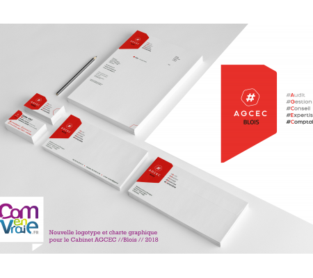 Création du logo et de la Charte graphique du cabinet AGCEC
