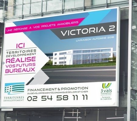 illustration de AFFICHE Victoria 2 - Blois