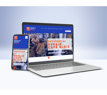 Création site web associatif : Repair Café Blois