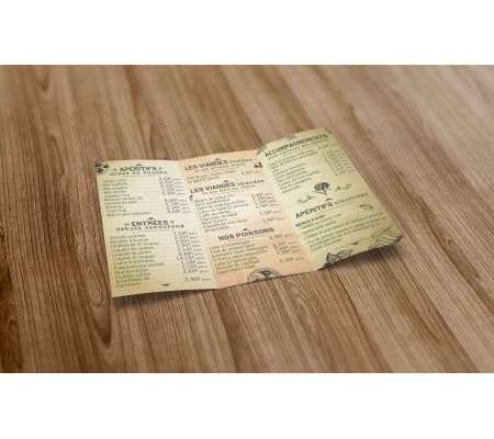 Dépliants de la Halle d'Autrefois et de la Boucherie d'Autrefois