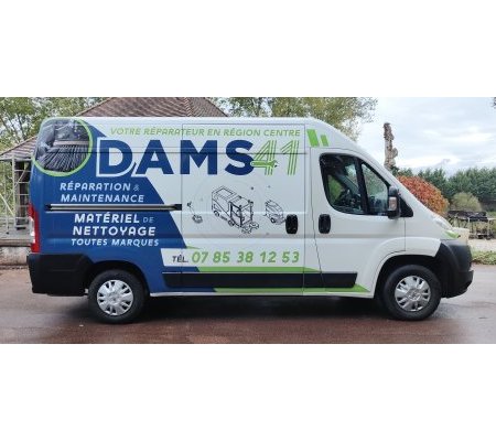 covering véhicule de la société DAMS41