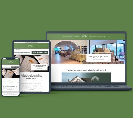 illustration de Site web Les Vignerons de Mont-près-Chambord | Mont-près-Chambord