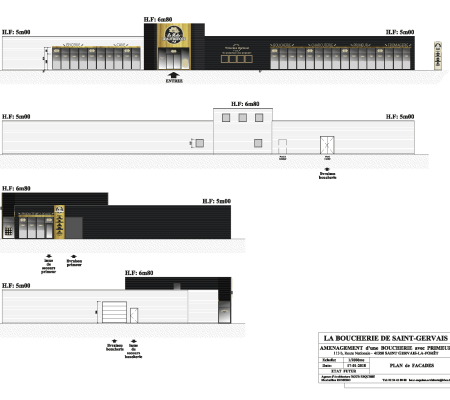 illustration de Enseignes La Halle d'Autrefois - Saint Gervais La Forêt