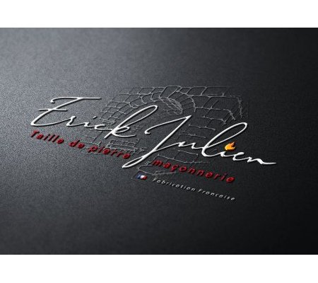Création Logotype Erick Julien - tailleur de pierre et maçonnerie (…)