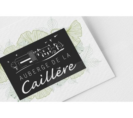 Création du logo Auberge de la Caillère - Candé-sur-Beuvron