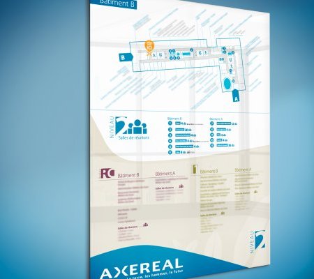 illustration de Signalétique Axereal - Olivet