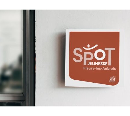 Création Logotype du service Spot Jeunesse - Fleury-les-Aubrais (45)