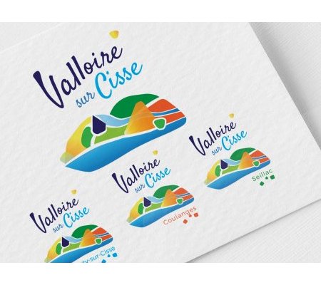 Création du logo Valloire sur Cisse