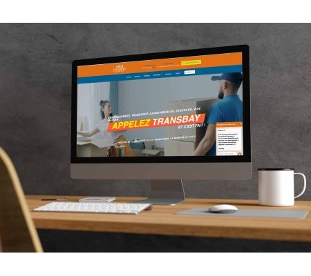 Création du site web de la société Transbay.fr