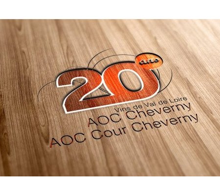 Logo des 20 ans AOC Cheverny et Cour-Cheverny