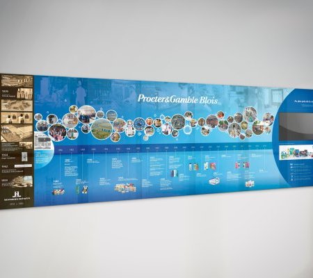 illustration de Signalétique Intérieure Proter&Gamble - Blois