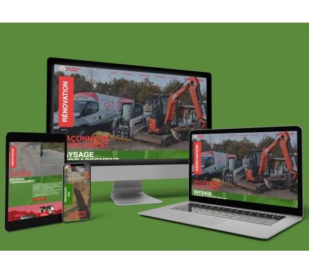 Site de l'entreprise CDA Bâtiment et Paysages