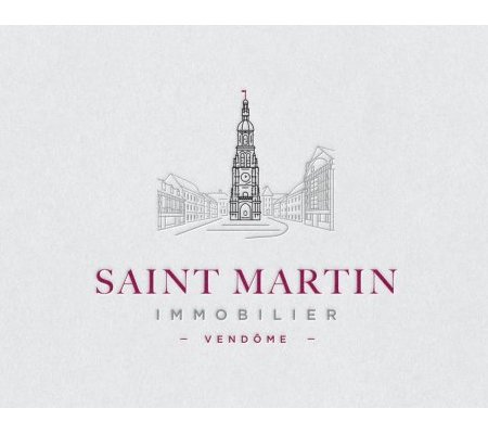 Création Logotype Saint-Martin Immobilier - gestion immobilière | Vendôme