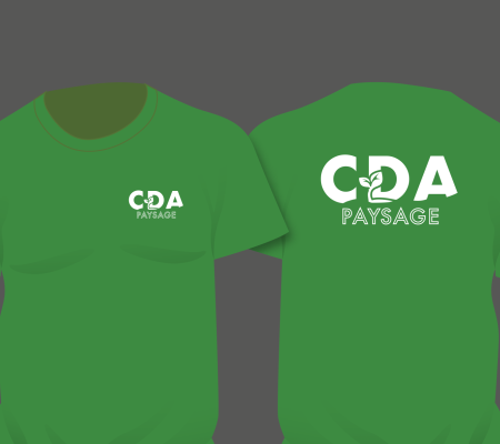 illustration de Tee Shirt CDA Paysage
